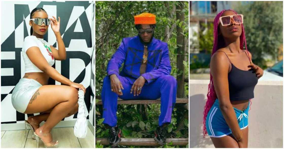 Photos of Blue Aiva, Blaqboi and Nana