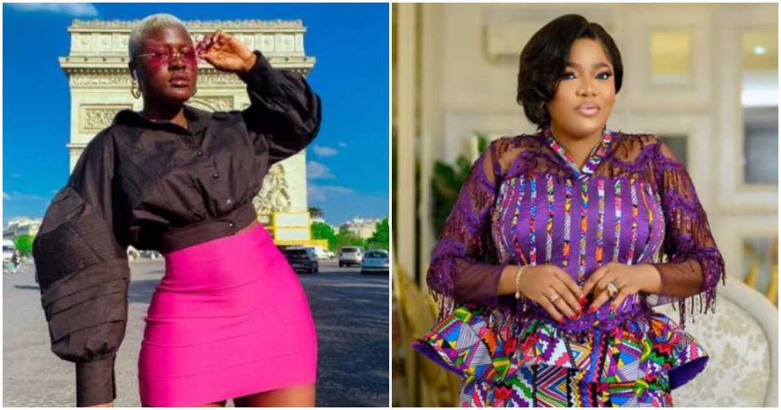 Photos of Alex Unusual and Toyin Abraham