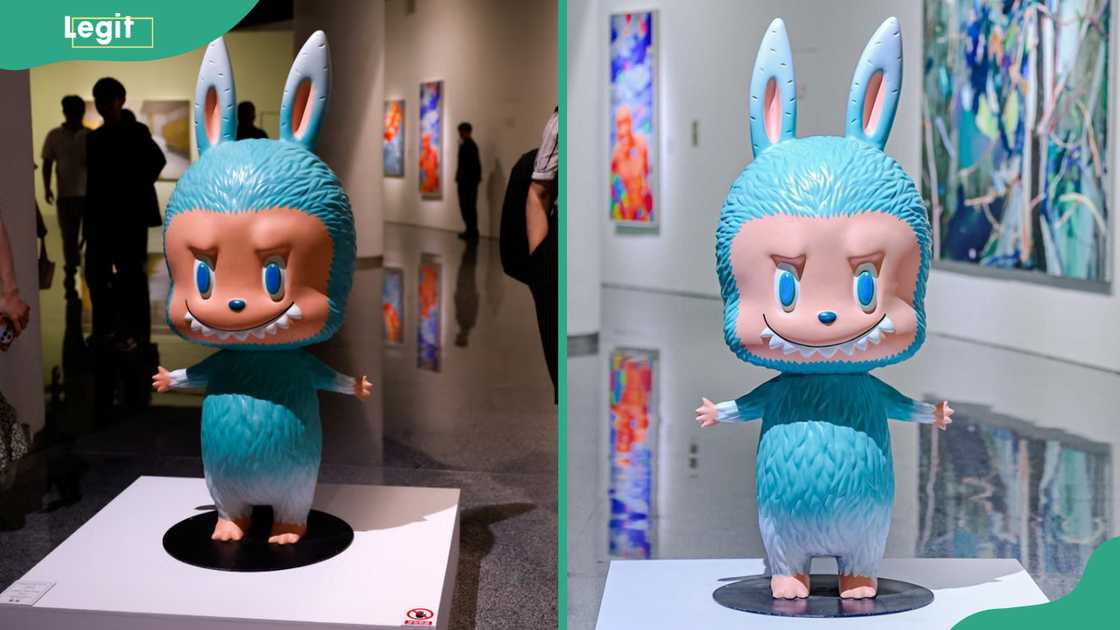 Human-Sized Mint Green Labubu (131 cm)