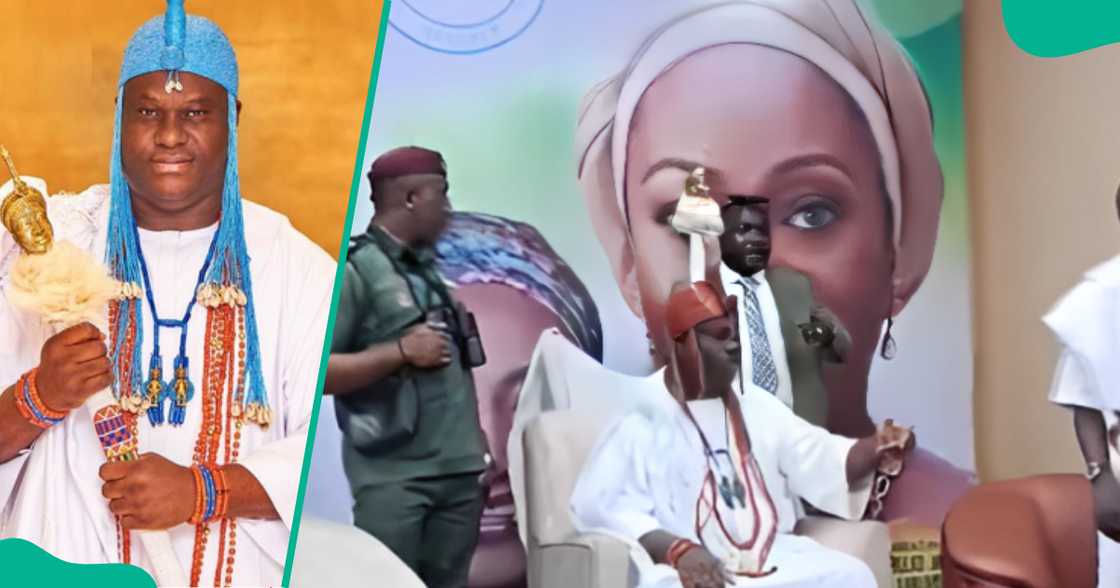 Trending video captures moment Alaafin of Oyo reportedly failed to stand up to greet Ooni of Ife Trending video captures moment Alaafin of Oyo reportedly failed to stand up to greet Ooni of Ife