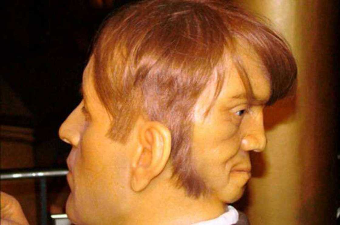 Two heads man Two heads man