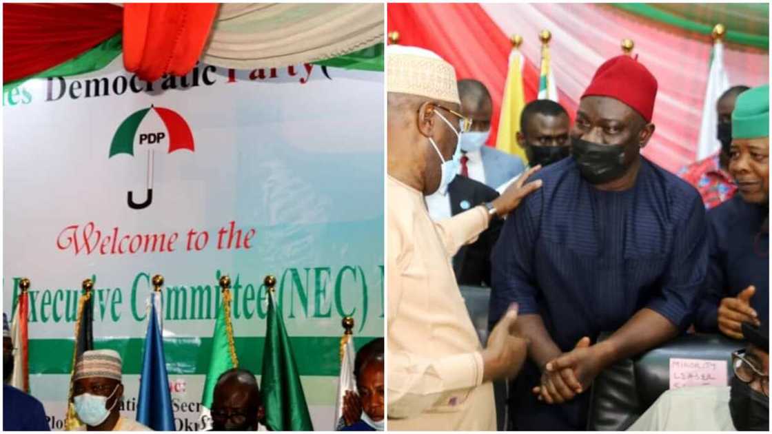North or South? PDP Shifts Decision on Zoning of Presidential Ticket North or South? PDP Shifts Decision on Zoning of Presidential Ticket