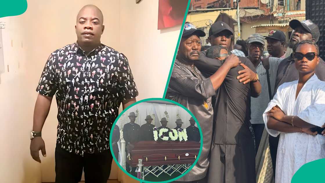 Toba ijaya buried amid tears in Lagos, pictures asnd videos emerge