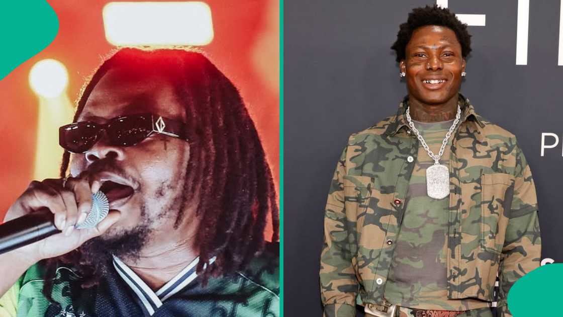 Olamide opens up about relationship with Asake after the latter left YBNL. Olamide opens up about relationship with Asake after the latter left YBNL.