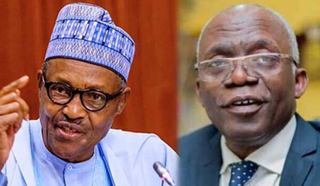 Lauya Falana ya maka Buhari a kotu Lauya Falana ya maka Buhari a kotu
