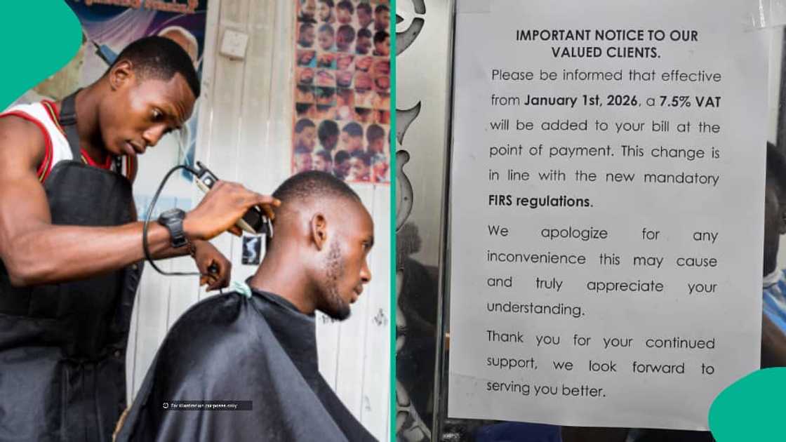 Nigerian man sparks reactions after seeing barber enforce new tax law