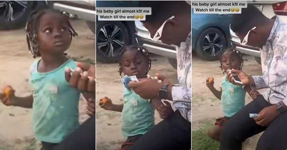 Little girl rejects N1k cash gift Little girl rejects N1k cash gift
