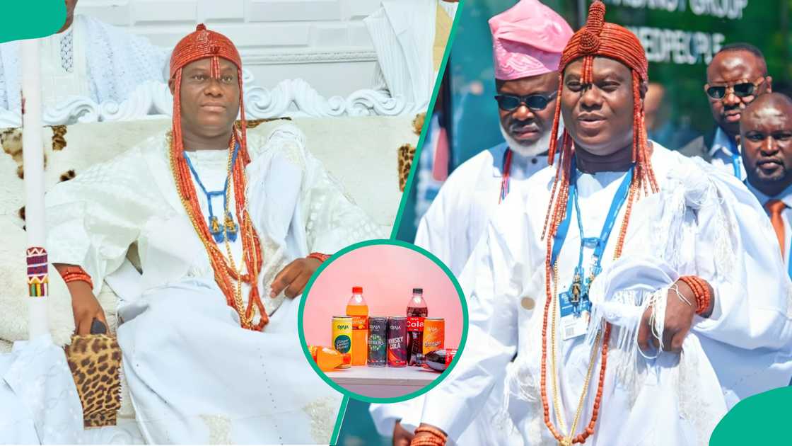 Ooni of Ife Oba Adeyeye Ogunwusi launches OJAJA Soft Drinks
