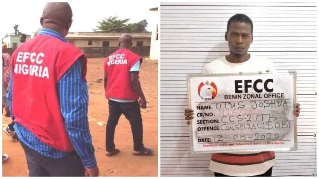 EFCC, Titus Joshua, President Buhari imposter, fraud