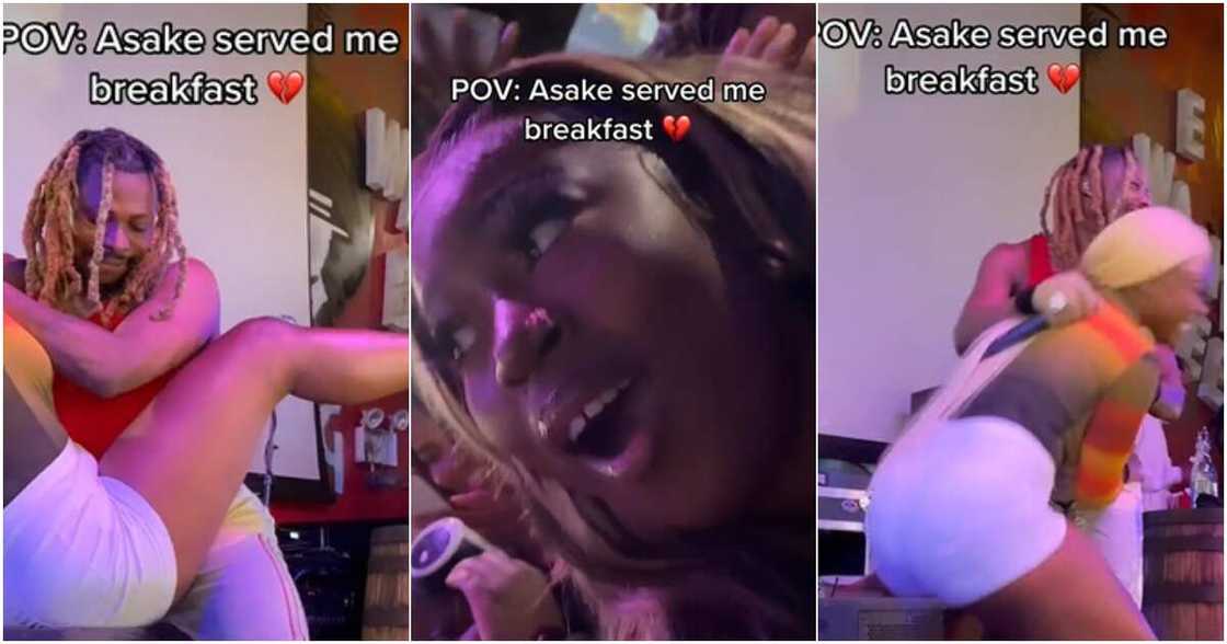 Asake and female fans Asake and female fans