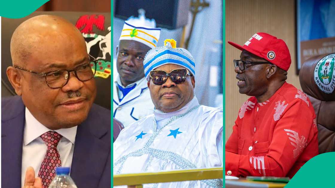 Nyesom Wike, Ademola Adeleke and Charles Soludo are at the centre of political debate over their alliance with President Bola Tinubu ahead of the 2027 general elections. Nyesom Wike, Ademola Adeleke and Charles Soludo are at the centre of political debate over their alliance with President Bola Tinubu ahead of the 2027 general elections.