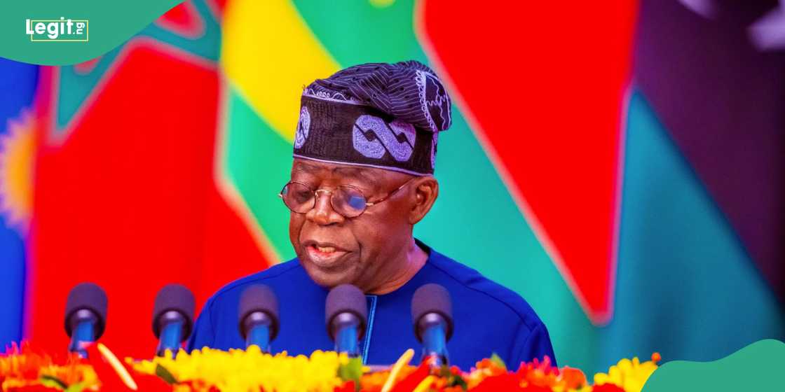 Tinubu presenting speech during the 2024 Summit of the Forum on China-Africa Cooperation (FOCAC) Tinubu presenting speech during the 2024 Summit of the Forum on China-Africa Cooperation (FOCAC)