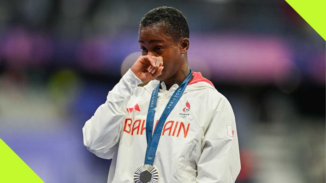 Salwa Eid Naser won 400m silver medal at the Paris 2024 Olympics. Salwa Eid Naser won 400m silver medal at the Paris 2024 Olympics.