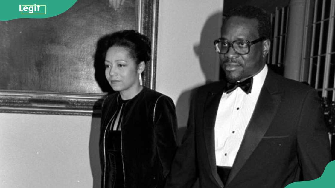 Kathy Ambush and Clarence Thomas Kathy Ambush and Clarence Thomas