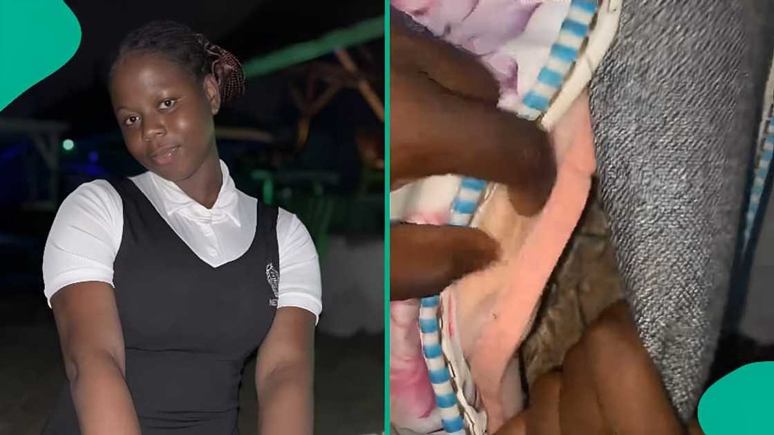 Lady tears mattress apart after body pain, finds hidden reason. Lady tears mattress apart after body pain, finds hidden reason.