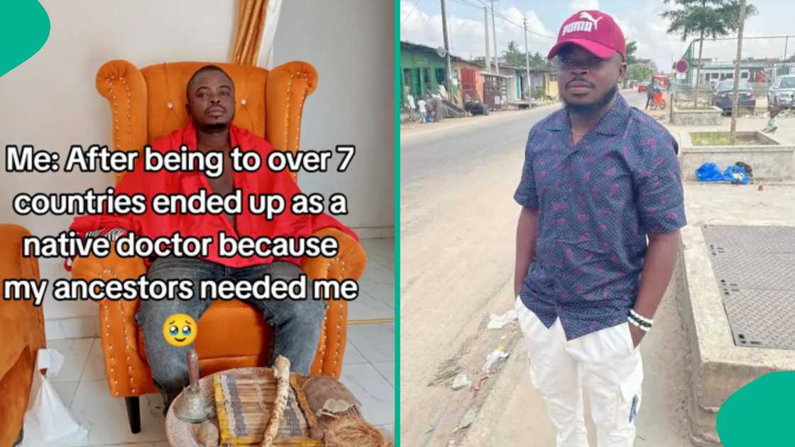 Man discloses why he became native doctor after visiting over 7 countries