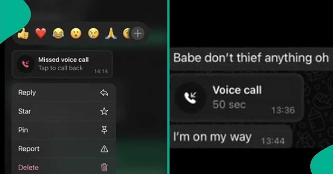 Lady displays messages she received from boyfriend who didn't trust her Lady displays messages she received from boyfriend who didn't trust her