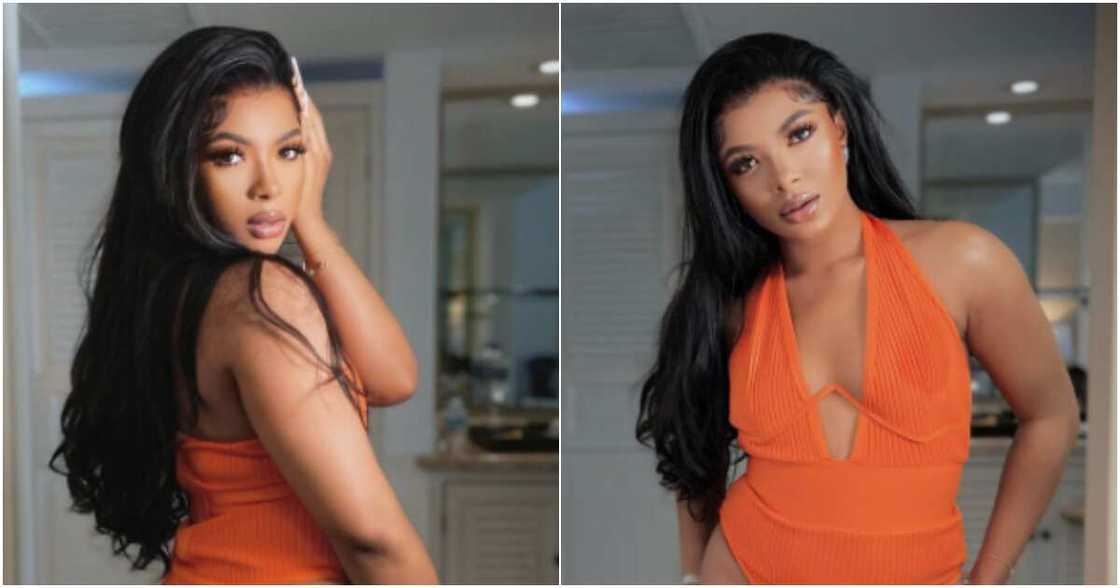 Liquorose flaunts body Liquorose flaunts body