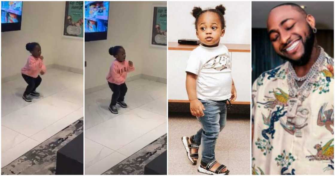 Davido, Ifeanyi, Ifeanyi dancing Davido, Ifeanyi, Ifeanyi dancing