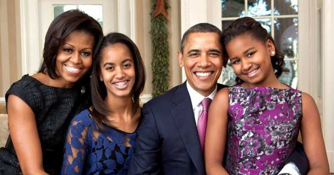 44th USA president Barack Obama and his family. Photo: Michelle Obama. 44th USA president Barack Obama and his family. Photo: Michelle Obama.