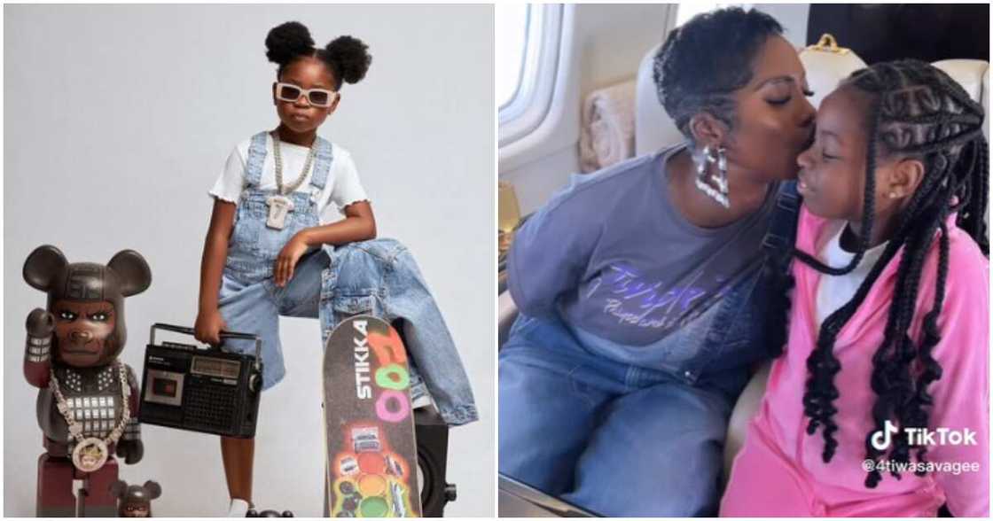 Nigerian signer Tiwa Savage and Davido's Imade Nigerian signer Tiwa Savage and Davido's Imade