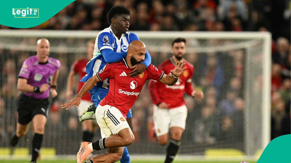 Carlos Baleba, Bryan Mbeumo, Manchester United, Brighton & Hove Albion, Old Trafford, Premier League, Cameroon.