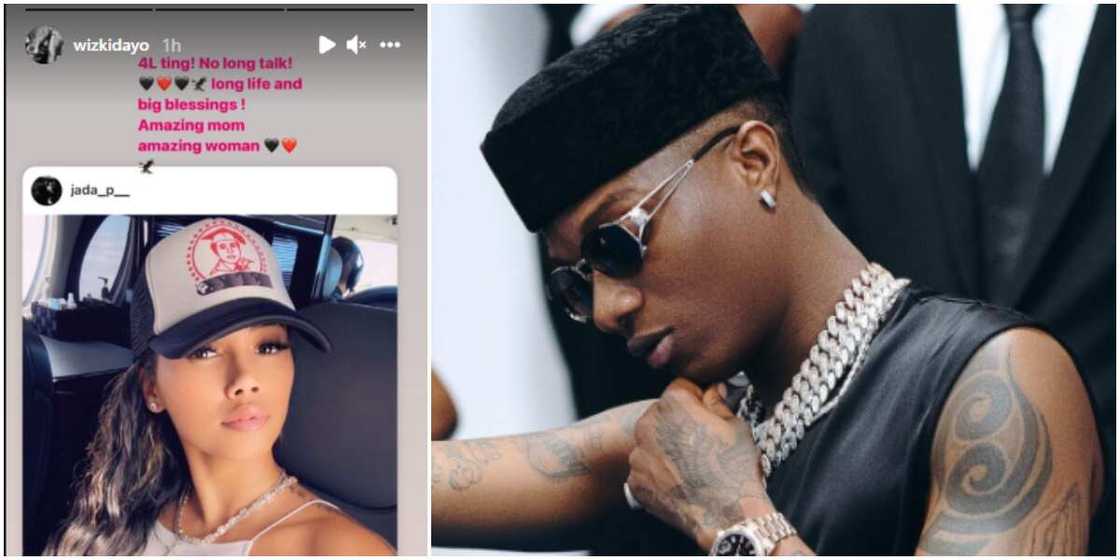 Wizkid celebrates Jada