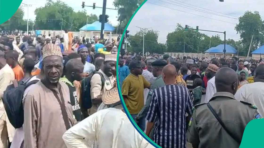 An yi zanga-zanga a Zamfara