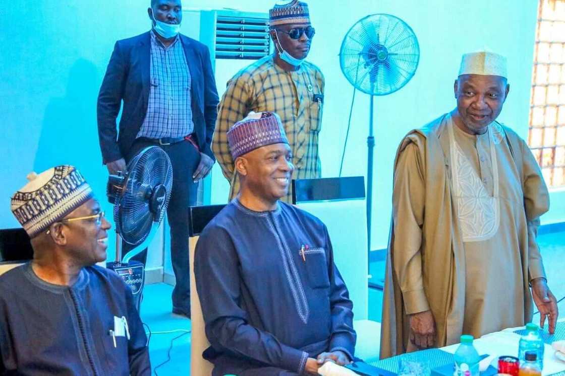 Namadi Sambo, Bukola Saraki, PDP, 2023 presidential election, Kaduna state delegates Namadi Sambo, Bukola Saraki, PDP, 2023 presidential election, Kaduna state delegates
