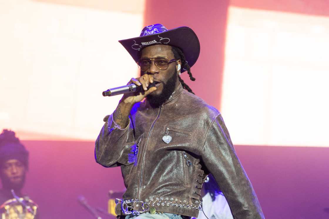Burna Boy performs on day 2 of the 2024 Superbloom Festival Burna Boy performs on day 2 of the 2024 Superbloom Festival