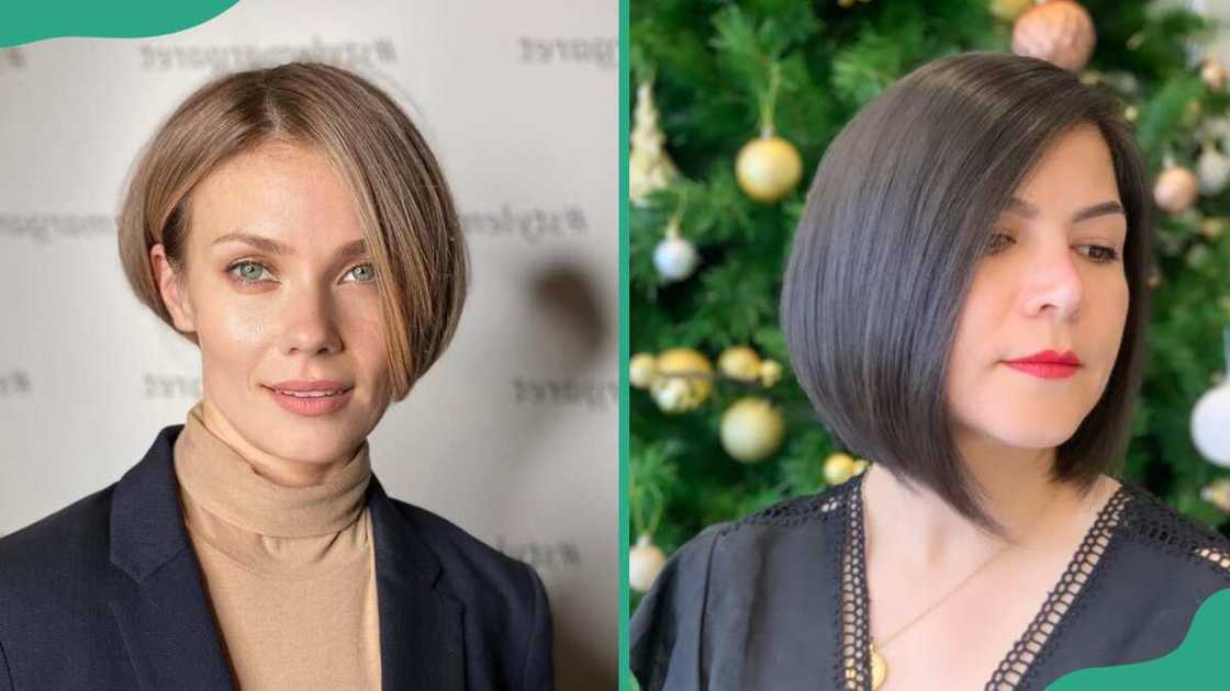 Asymetrical bob haircut Asymetrical bob haircut