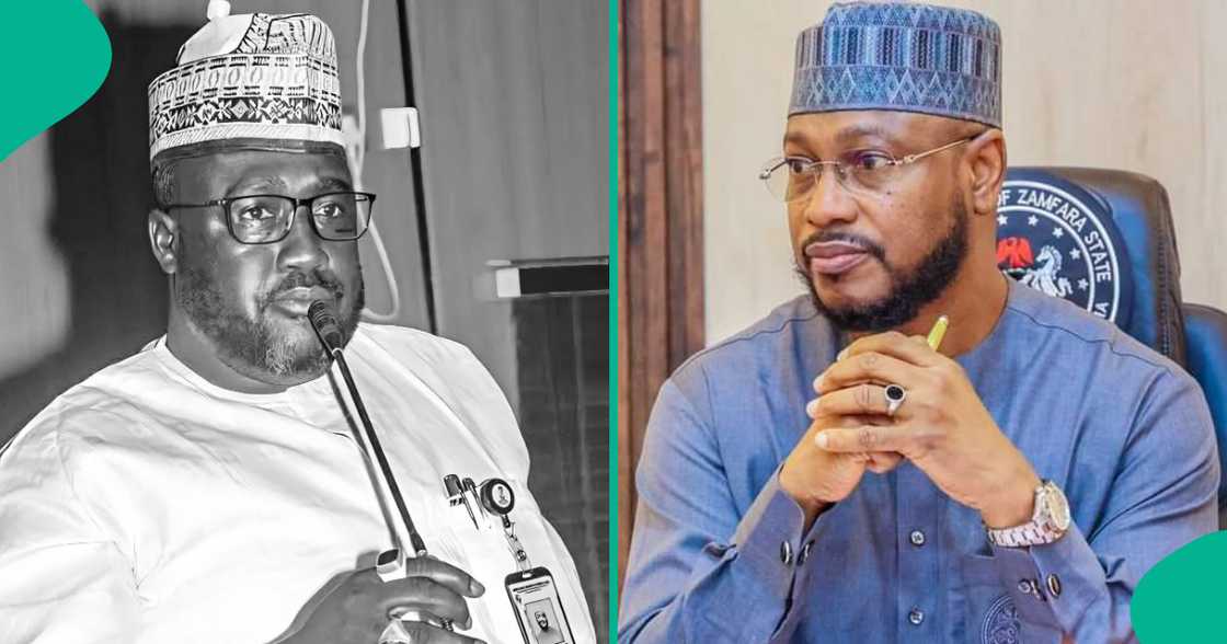 Hon Aminu Kasuwar Daji da Gwamna Dauda. Hon Aminu Kasuwar Daji da Gwamna Dauda.