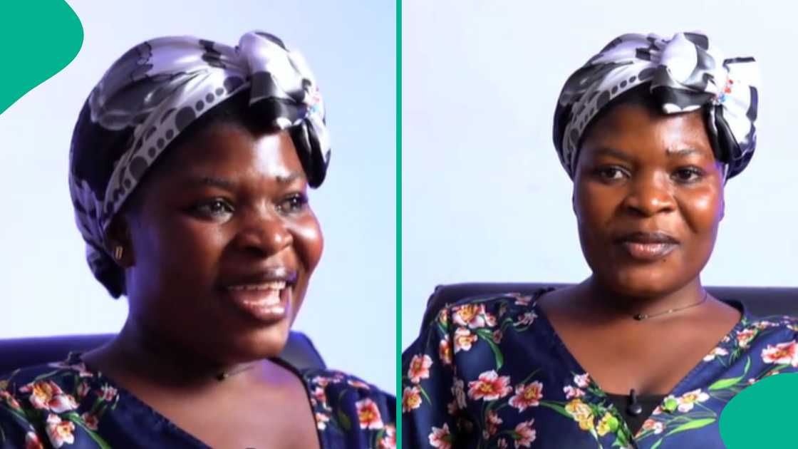Lady shares how her mother gave birth for different men. Lady shares how her mother gave birth for different men.