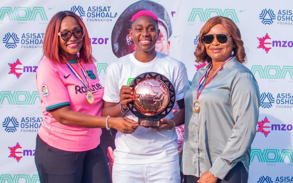Emzor Hosts Asisat Oshoala to Grand Homecoming, Supports Football Tournament for Girls Emzor Hosts Asisat Oshoala to Grand Homecoming, Supports Football Tournament for Girls