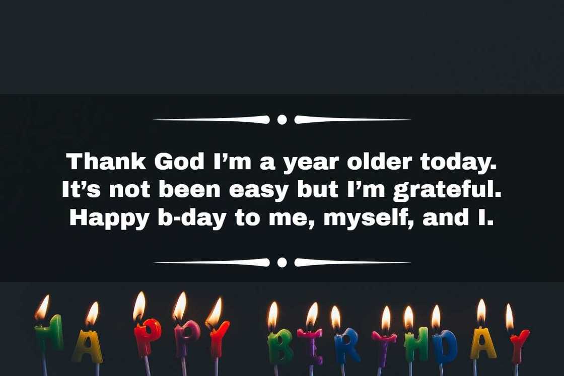 short inspirational birthday quotes for myself