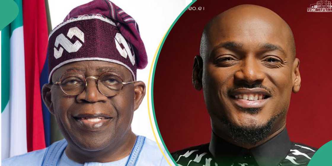 Tinubu celebrates 2face Idibia on 50th birthday Tinubu celebrates 2face Idibia on 50th birthday
