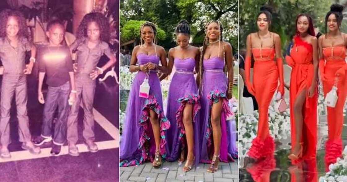 Transformation of three sisters after 25 years