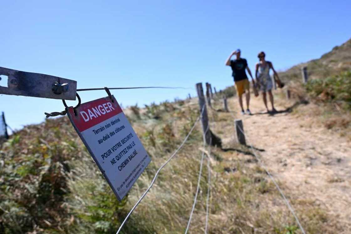 Underling the importance given to wildlife, the walking trail was partially closed in April to help 'the flight of peregrine falcon chicks' Underling the importance given to wildlife, the walking trail was partially closed in April to help 'the flight of peregrine falcon chicks'