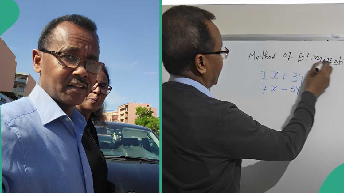 Retired teacher goes viral after teaching mathematics on YouTube. Retired teacher goes viral after teaching mathematics on YouTube.