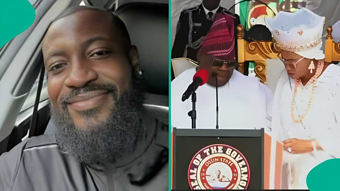 Nigerian man shares view on viral video of First Lady Remi Tinubu and Osun Governor Ademola Adeleke, saying their interaction was friendly banter, not disrespect; sparks mixed social media reactions. Nigerian man shares view on viral video of First Lady Remi Tinubu and Osun Governor Ademola Adeleke, saying their interaction was friendly banter, not disrespect; sparks mixed social media reactions.