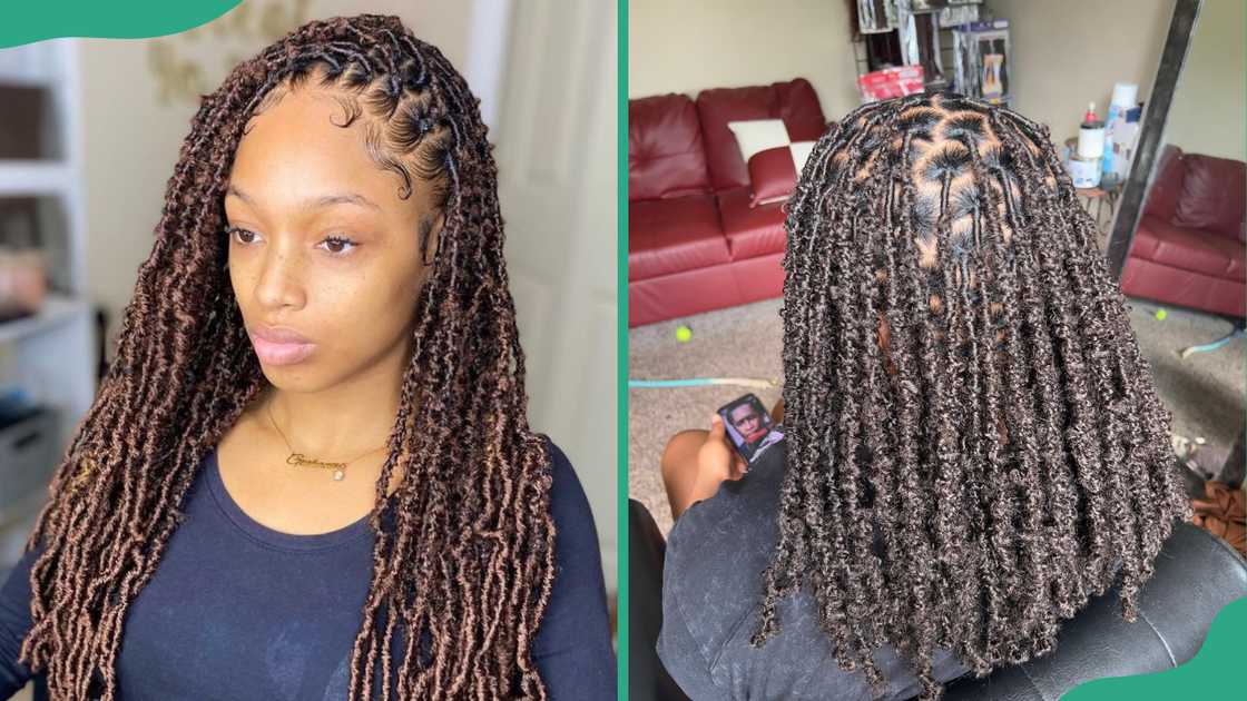 Small length butterfly locs Small length butterfly locs