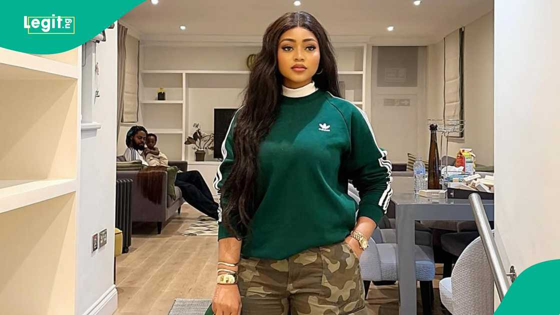 Laila Charani drags Regina Daniels over her response and allegation. Senator Ned Nwoko, marital clash.