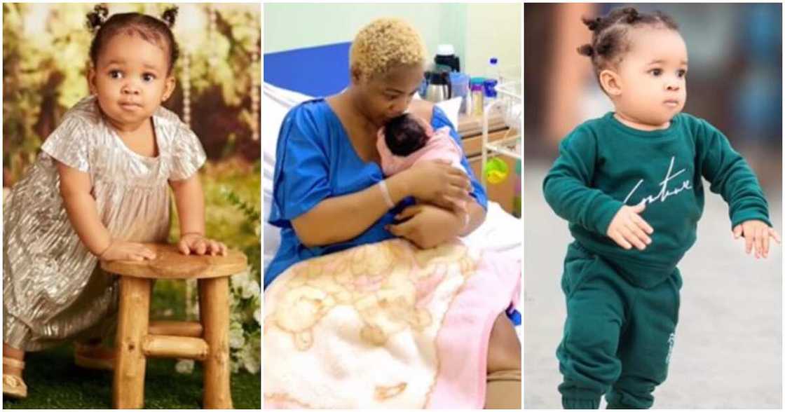 Actress Uche Ogbodo and her daughter Actress Uche Ogbodo and her daughter