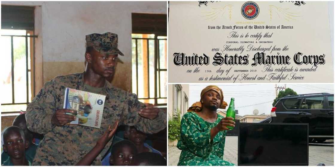 Nigerian comedian Mama Tobi honourably discharged from US Armed Forces Nigerian comedian Mama Tobi honourably discharged from US Armed Forces