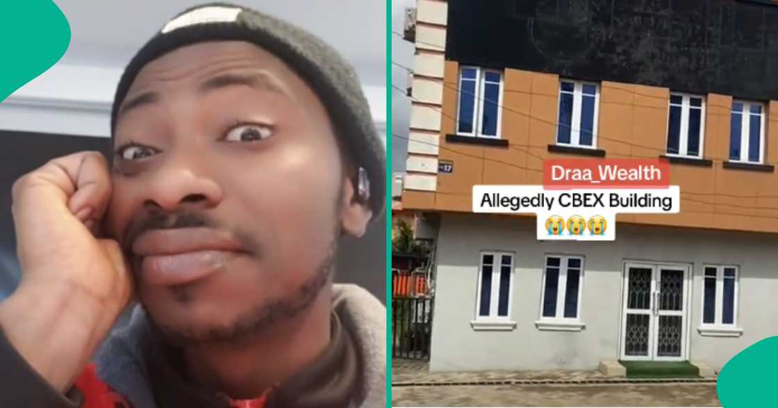 Man shares what he noticed about building allegedly used by CBEX before platform crashed Man shares what he noticed about building allegedly used by CBEX before platform crashed