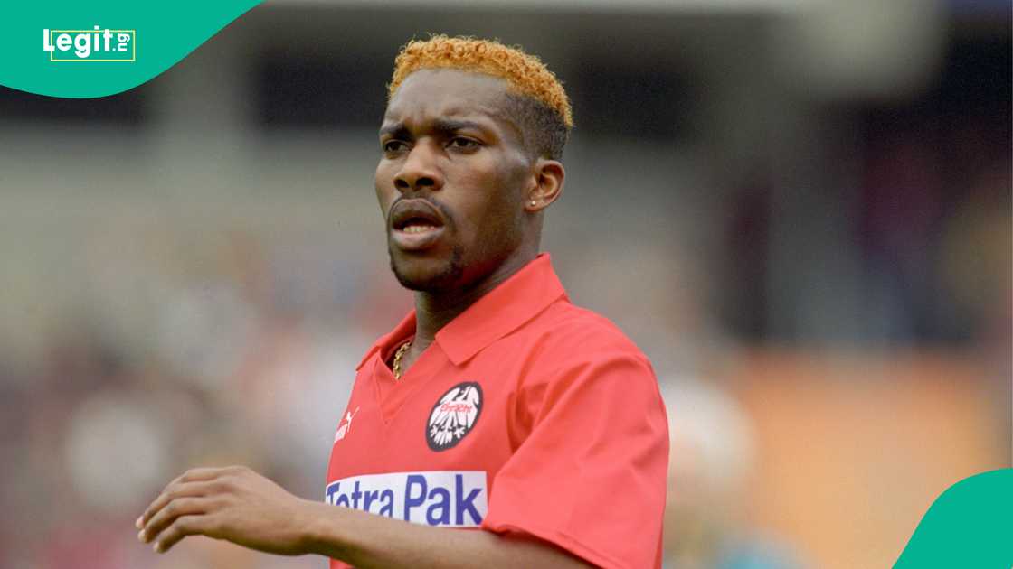 Jay Jay Okocha, Borussia Neunkirchen, Bundesliga, Frankfurt, PSG, Germany Jay Jay Okocha, Borussia Neunkirchen, Bundesliga, Frankfurt, PSG, Germany