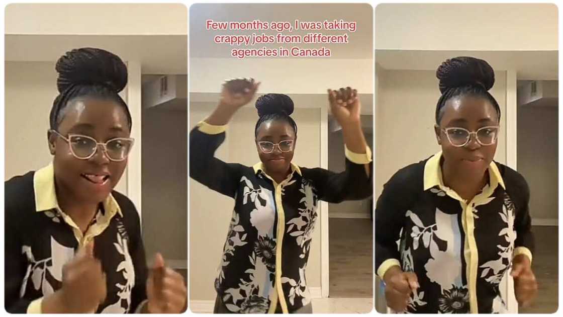 Photo of lady dancing in Canada Photo of lady dancing in Canada