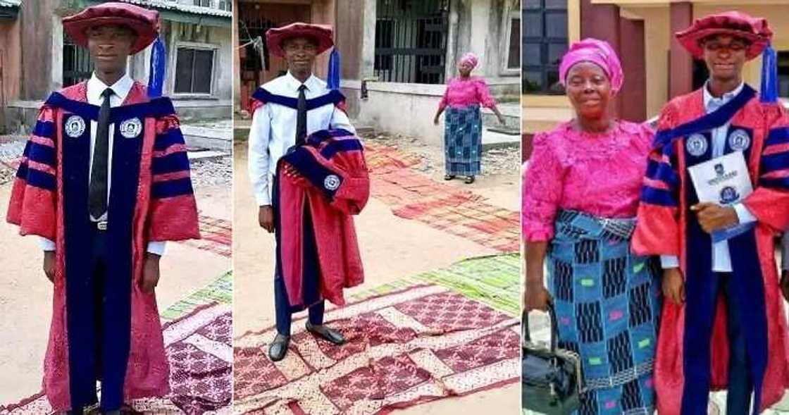 Mum celebrates son who bagged PhD Mum celebrates son who bagged PhD