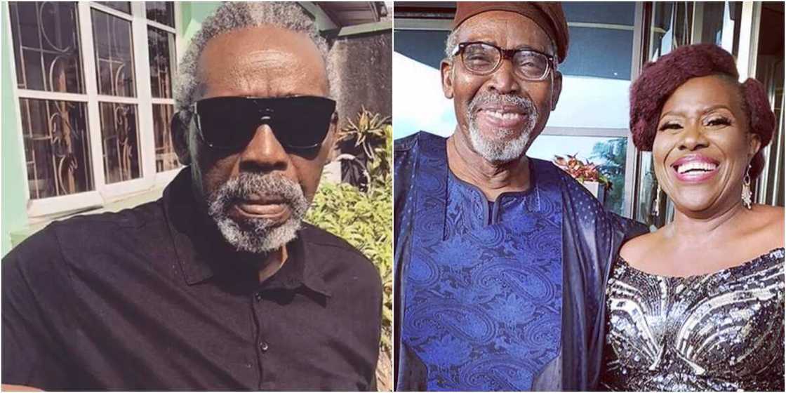 Actress Joke Silva and Olu Jacobs Actress Joke Silva and Olu Jacobs