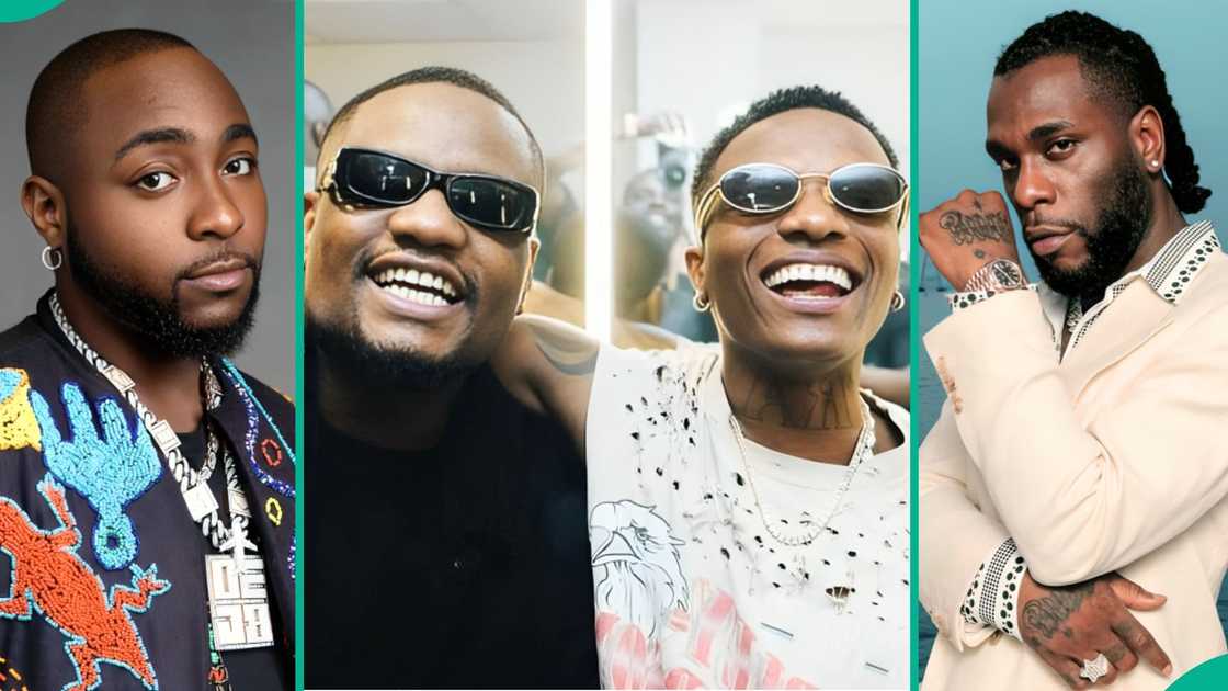 Davido sets internet buzzing with pointed posts at DJ Tunez, reposting Burna Boy's mocking "Ogbafia dey for ground" viral clip